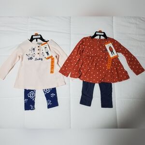 2 sets Lucky Brand, Girls size 2t